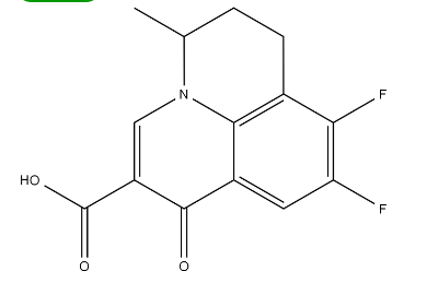 8,9-Difluoro-5-methyl-1-oxo-1,5,6,7-tetrahydropyrido[3,2,1-ij]quinoline-2-carboxylic acid